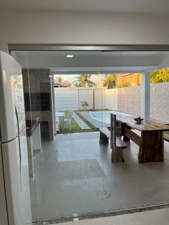 Casa Com Piscina Em Coroa Vermelha Santa Cruz Cabrália Exterior foto