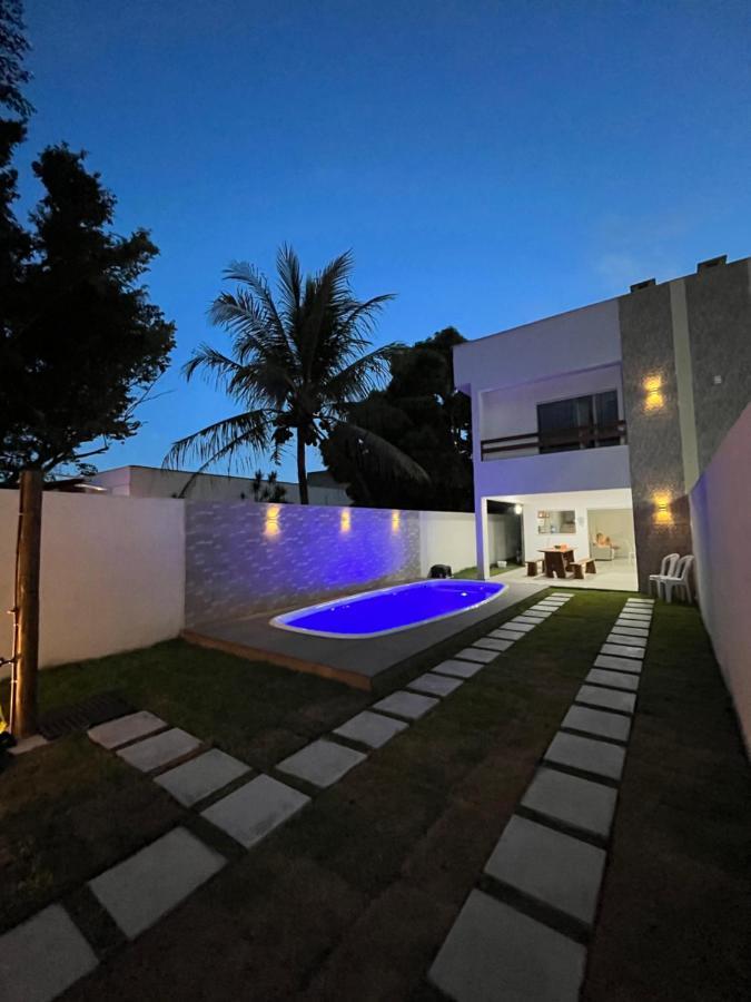 Casa Com Piscina Em Coroa Vermelha Santa Cruz Cabrália Exterior foto